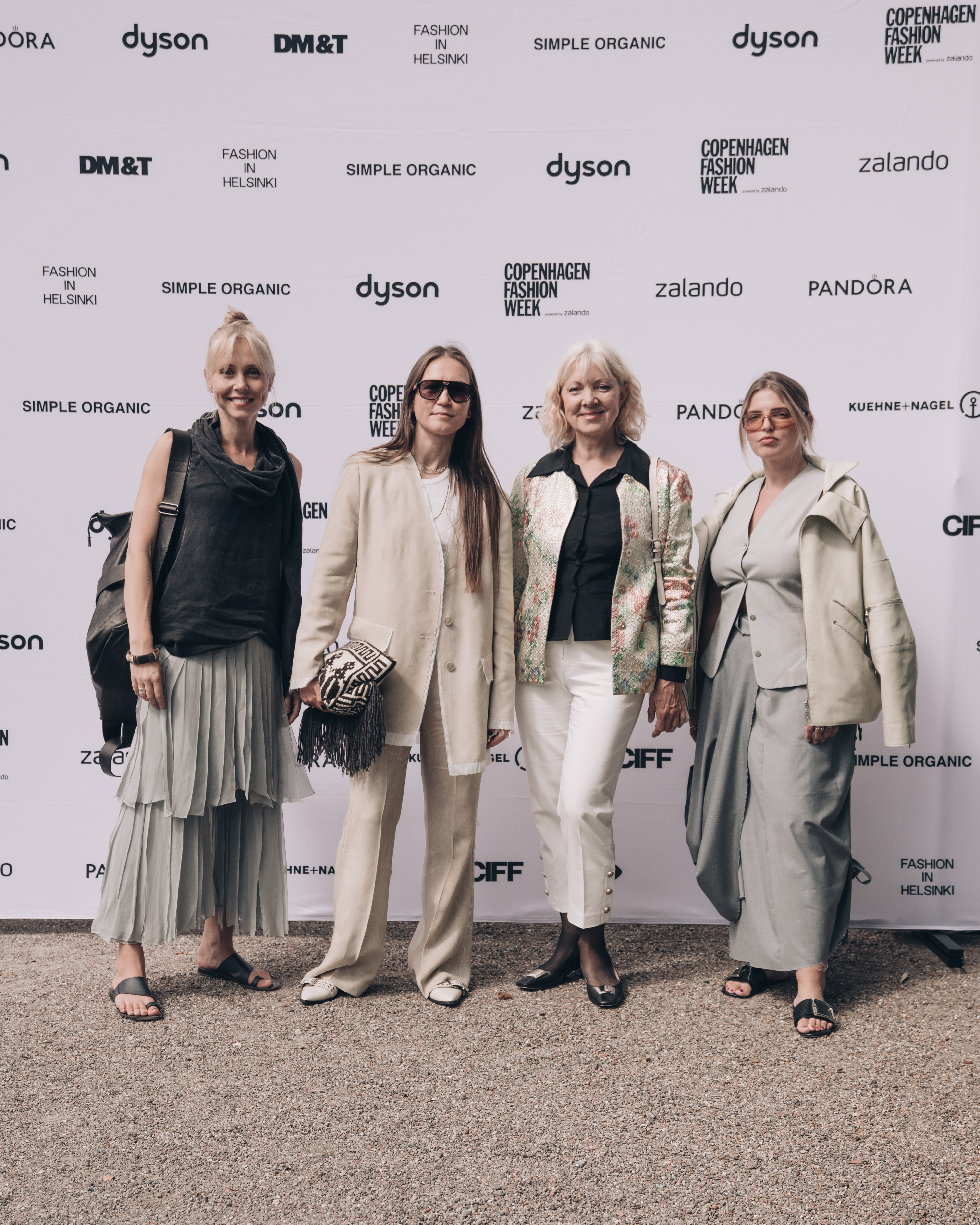 Cärol Ott and team at Copenhagen Fashion Week